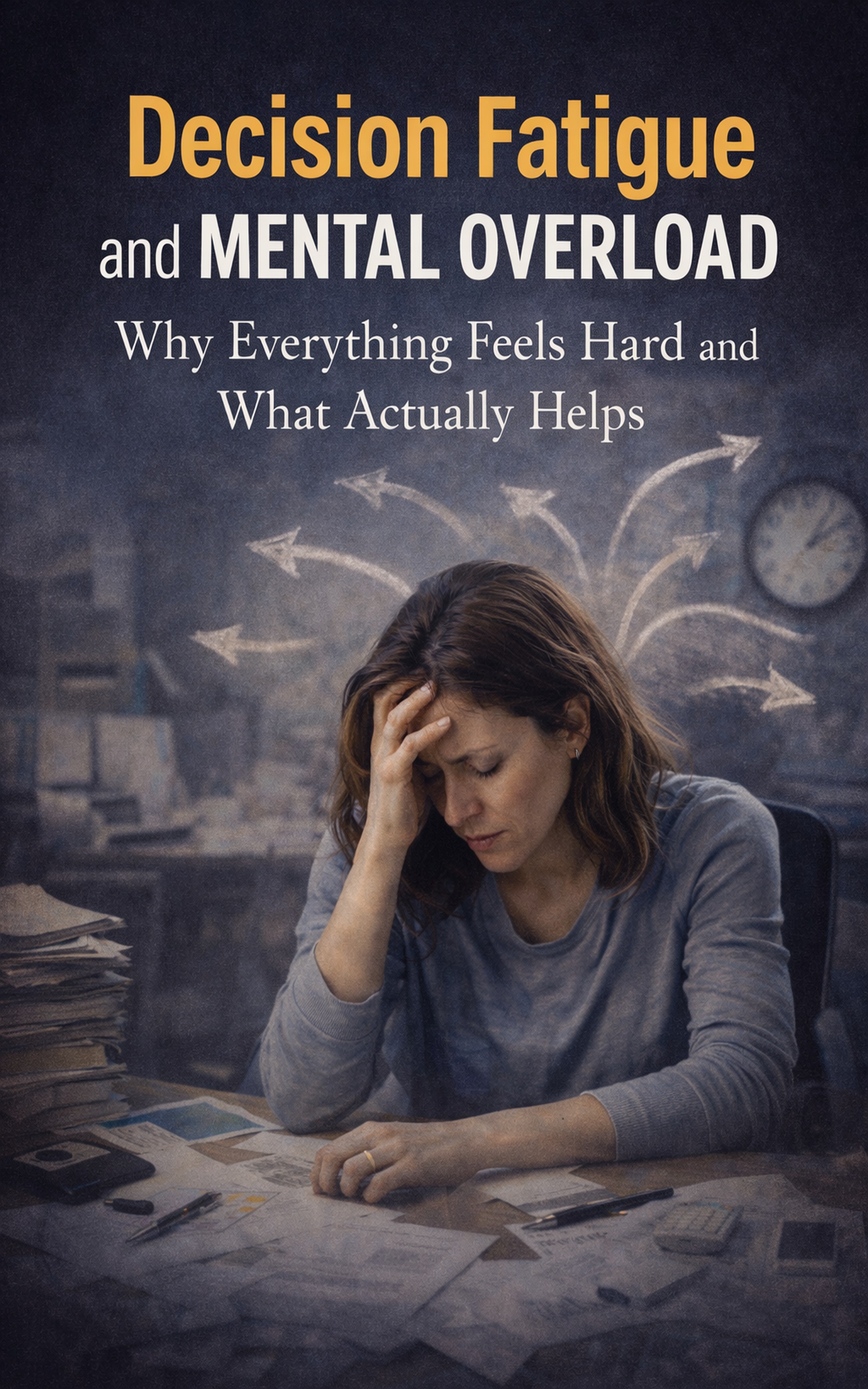 Cover of Decision Fatigue and Mental Overload by Toni Mills